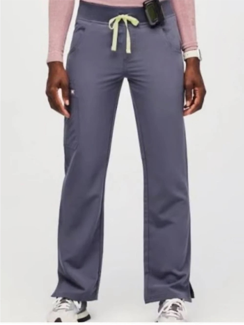 Figs Kade Cargo Scrub T21004P Women’s Size XL Straight Leg Pants Navy Petite